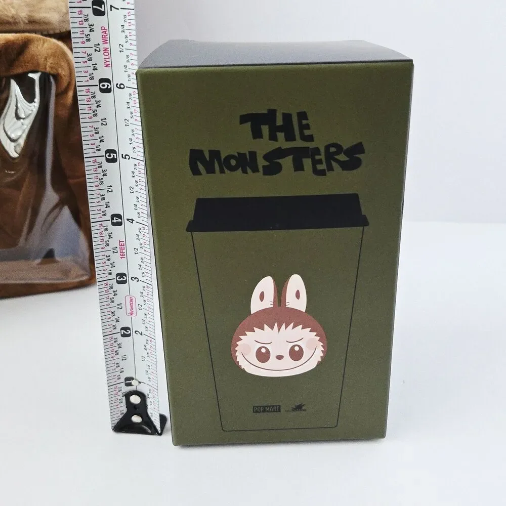 Pop Mart x The Monsters Labubu Fuzzy Backpack & Coffee Cup Membership Exclusive